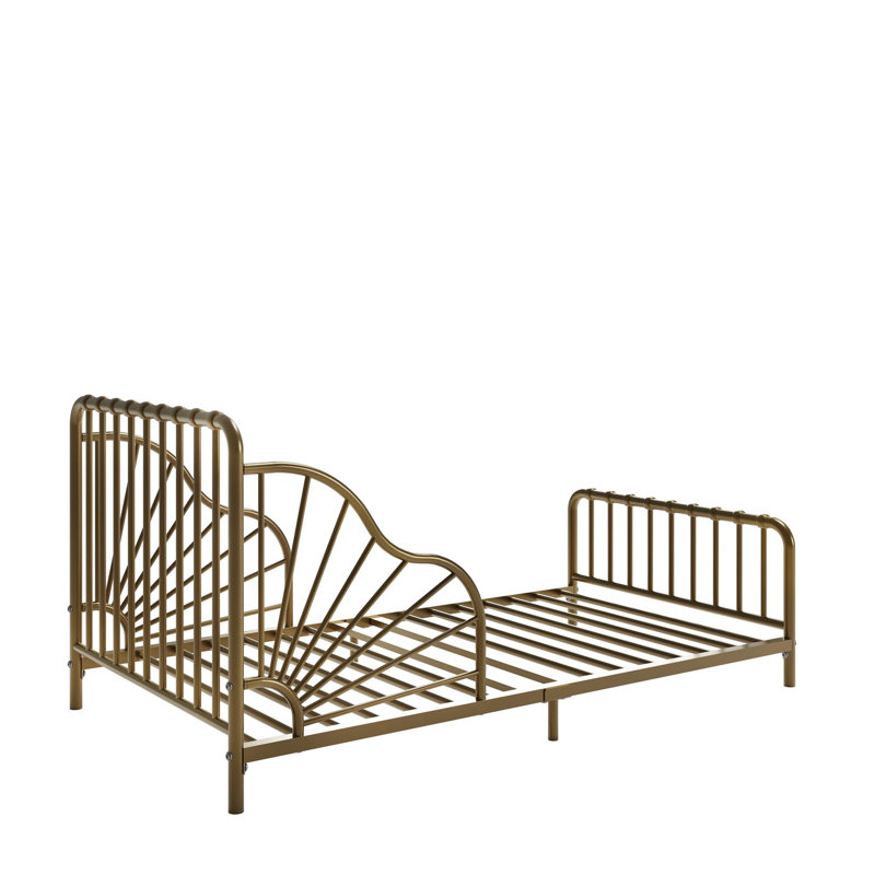 Little Seeds Quinn Whimsical Metal Toddler Bed & Reviews Wayfair